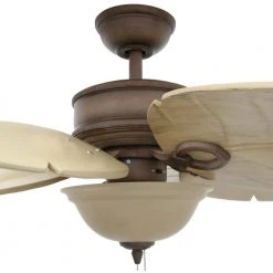Costa Mesa 56 in. LED Indoor/Outdoor Weathered Zinc Ceiling Fan with Light Kit by Hampton Bay -Hampton Bay Sales weathered zinc hampton bay ceiling fans with lights 52656 e1 1000