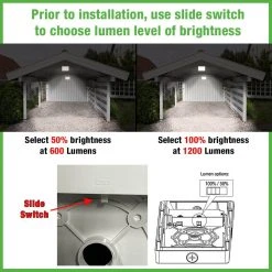 Coastal Rectangle White LED Outdoor Bulkhead Light Impact Resistant Frosted Polycarbonate Lens and Base Wet Rated by Hampton Bay -Hampton Bay Sales white hampton bay bulkhead lights 504091110 1d 1000