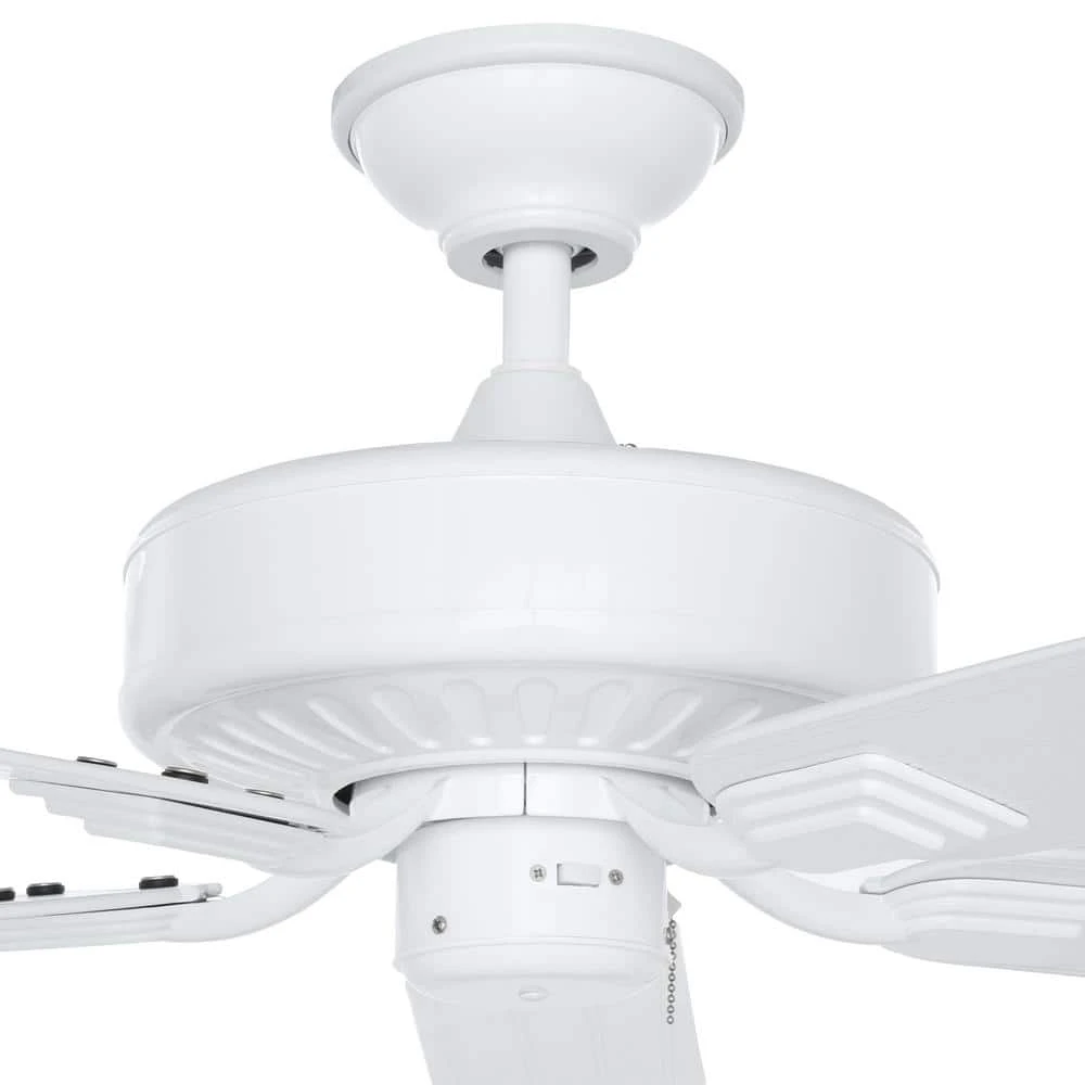 Barrow Island 52 in. Indoor/Outdoor White Ceiling fan by Hampton Bay 5 Barrow Island 52 in. Indoor/Outdoor White Ceiling fan by Hampton Bay - Image 5