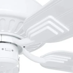 Barrow Island 52 in. Indoor/Outdoor White Ceiling fan by Hampton Bay 17 Barrow Island 52 in. Indoor/Outdoor White Ceiling fan by Hampton Bay -Hampton Bay Sales white hampton bay ceiling fans without lights yg529 wh 66 1000