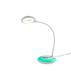 19 in. White LED Task Lamp with Color Changing by Hampton Bay 19 19 in. White LED Task Lamp with Color Changing by Hampton Bay -Hampton Bay Sales white hampton bay desk lamps hw t4419 1f 1000