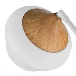 Turin 62 in. White and Wood Grain Floor Lamp by Hampton Bay -Hampton Bay Sales white hampton bay floor lamps hdp15139 66 1000