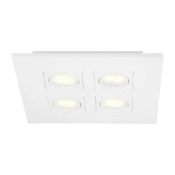 Galway 9.2-Watt White Integrated LED Flush Mount by Hampton Bay