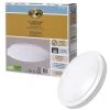 12 in. Round LED Flush Mount Light Pantry Laundry Closet Light 1000 Lumens Dimmable 4000K Bright White by Hampton Bay