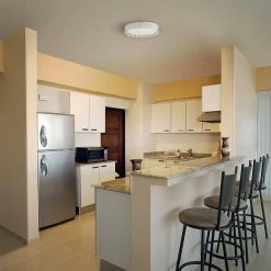 Birds Nest Design 15 in. Round White Selectable LED Flush Mount Ceiling Light 1500 Lumens Dimmable 3000K 4000K 5000K by Hampton Bay 12 Birds Nest Design 15 in. Round White Selectable LED Flush Mount Ceiling Light 1500 Lumens Dimmable 3000K 4000K 5000K by Hampton Bay -Hampton Bay Sales white hampton bay flush mount lights 54452111 66 1000