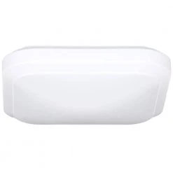 12 in. 14-Watt Square LED Flush Mount Ceiling Light 1000 Lumens 4000K Bright White Dimmable by Hampton Bay