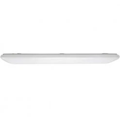 49 in. x 10 in Rectangular Light Fixture LED Flush Mount 3000 Lumen Smooth Acrylic Lens Kitchen Light Laundry Room Light by Hampton Bay -Hampton Bay Sales white hampton bay flush mount lights 54644141 a0 1000