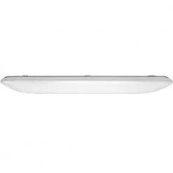 49 in. x 18 in. Rectangular Light Fixture LED Flush Mount High Output 5500 Lumens Smooth Acrylic Lens Kitchen Lighting by Hampton Bay -Hampton Bay Sales white hampton bay flush mount lights 54645141 a0 1000