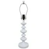 Mix & Match 24.5 in. White Round Table Lamp - Title 20 by Hampton Bay