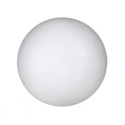 10 in. Battery Operated White LED Path Light RGB Color Changing Globe (1-Pack) by Hampton Bay