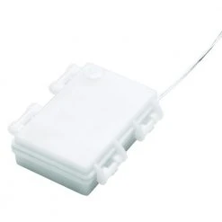 Outdoor/Indoor 7 ft. 10-Light Battery Powered Paper Lantern Mini Bulb LED String Light (Multi-Color) by Hampton Bay -Hampton Bay Sales white hampton bay string lights nxt 2335sl 1d 1000