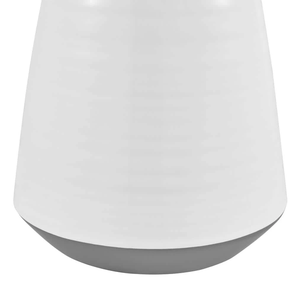 Flynn 21.25 in. White Accent Lamp by Hampton Bay 3 Flynn 21.25 in. White Accent Lamp by Hampton Bay - Image 3