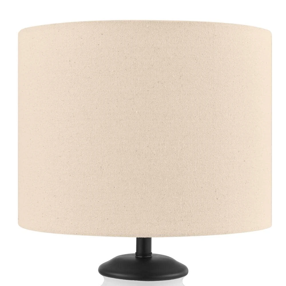 Flynn 21.25 in. White Accent Lamp by Hampton Bay 4 Flynn 21.25 in. White Accent Lamp by Hampton Bay - Image 4