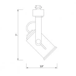 1-Light White Medium Based Universal Bulb Linear Track Lighting Head by Hampton Bay -Hampton Bay Sales white hampton bay track lighting heads 804649 d4 1000