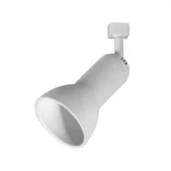 1-Light White R30/PAR30 Large-Step Linear Track Lighting Head by Hampton Bay