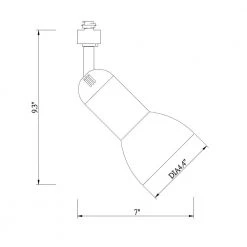 1-Light White R30/PAR30 Large-Step Linear Track Lighting Head by Hampton Bay -Hampton Bay Sales white hampton bay track lighting heads 804749 d4 1000