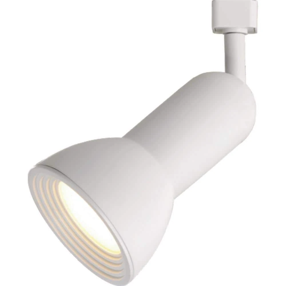 1-Light White Integrated LED Medium-Step Linear Track Lighting Head by Hampton Bay 3 1-Light White Integrated LED Medium-Step Linear Track Lighting Head by Hampton Bay - Image 3