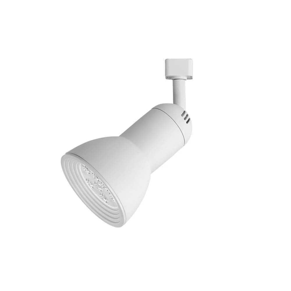 1-Light White Integrated LED Medium-Step Linear Track Lighting Head by Hampton Bay 2 1-Light White Integrated LED Medium-Step Linear Track Lighting Head by Hampton Bay - Image 2