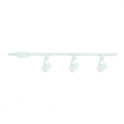 44 in. 3-Light White LED Track Kit by Hampton Bay
