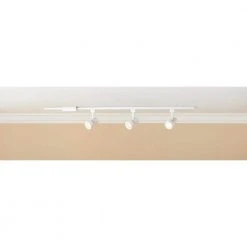 Mini-Step 44 in. 3-Light White Linear Track Lighting Kit by Hampton Bay 7 Mini-Step 44 in. 3-Light White Linear Track Lighting Kit by Hampton Bay -Hampton Bay Sales white hampton bay track lighting kits 804679 4f 1000
