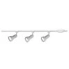 4 ft. 3-Light White Linear Track Lighting Kit with R20/PAR20 Medium Step Track Lighting Heads by Hampton Bay