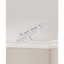 Medium Step 44 in. White Integrated LED Linear Track Lighting Kit by Hampton Bay 9 Medium Step 44 in. White Integrated LED Linear Track Lighting Kit by Hampton Bay -Hampton Bay Sales white hampton bay track lighting kits 805129 1f 1000