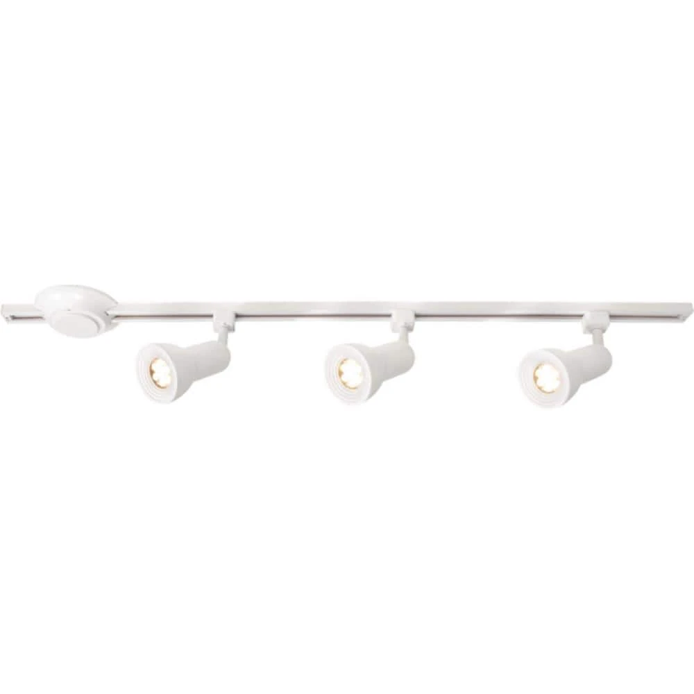 Medium Step 44 in. White Integrated LED Linear Track Lighting Kit by Hampton Bay 3 Medium Step 44 in. White Integrated LED Linear Track Lighting Kit by Hampton Bay - Image 3