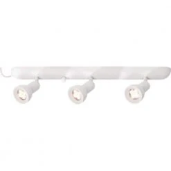 1.9 ft. 3-Light White Integrated LED Plug-in Track Lighting Kit Fixture by Hampton Bay 8 1.9 ft. 3-Light White Integrated LED Plug-in Track Lighting Kit Fixture by Hampton Bay -Hampton Bay Sales white hampton bay track lighting kits 805199 4f 1000