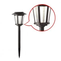 Old World Solar Gray Integrated LED Path Light (4-Pack) by Hampton Bay 7 Old World Solar Gray Integrated LED Path Light (4-Pack) by Hampton Bay -Hampton Bay Sales zinc hampton bay path lights 50200 1d 1000