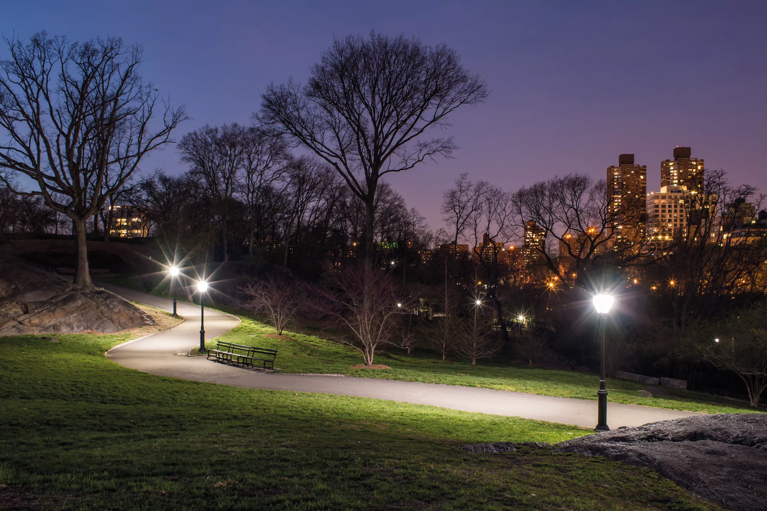 Hampton Bay Sales -Hampton Bay Sales 503242 Park at night